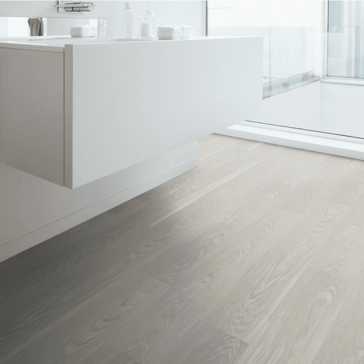 Lame de sol PVC effet bois auto-plombante rosebud pearl Gerflor - 121.9 cm x 18.4 cm x 0.4 cm
